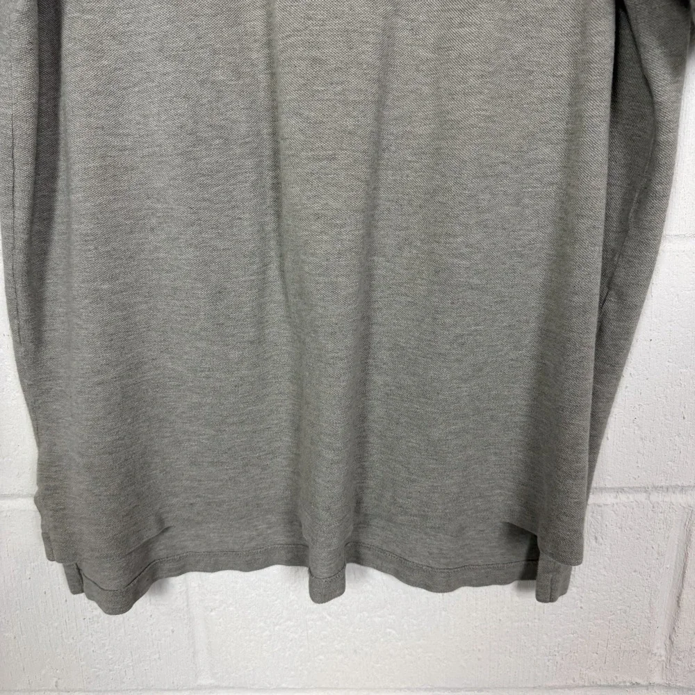 Polo Ralph Lauren Men's Polo Shirt Gray Blue Pony Logo‎ Preppy Old Money SZ XL
